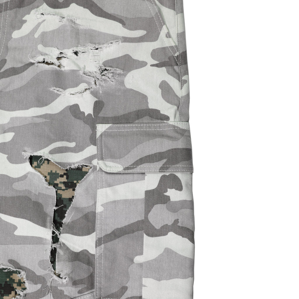 Baggy Double-Layered Cargo Pants
