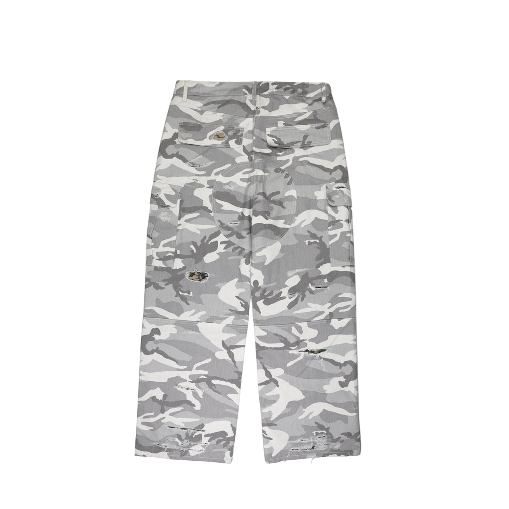 Baggy Double-Layered Cargo Pants