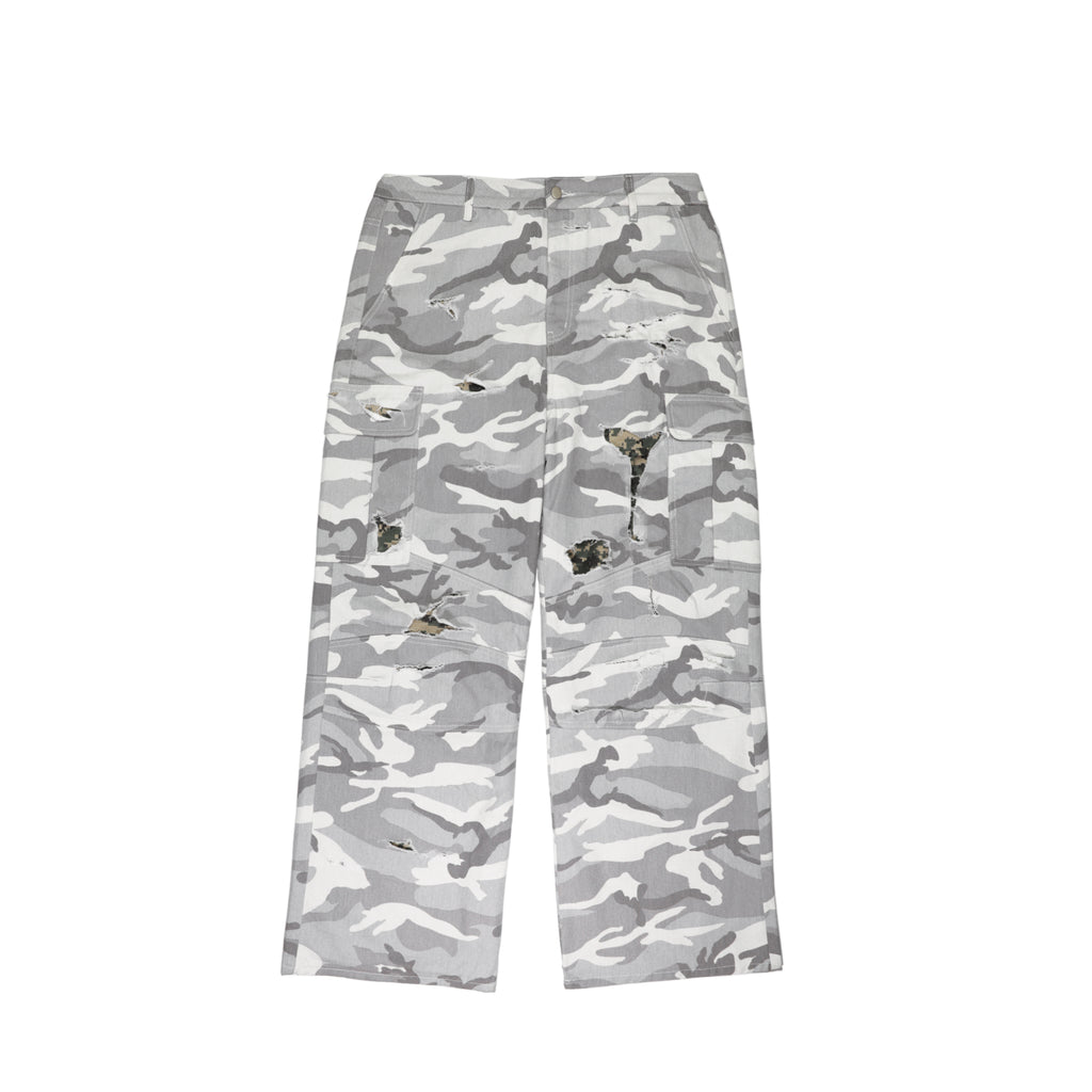 Baggy Double-Layered Cargo Pants