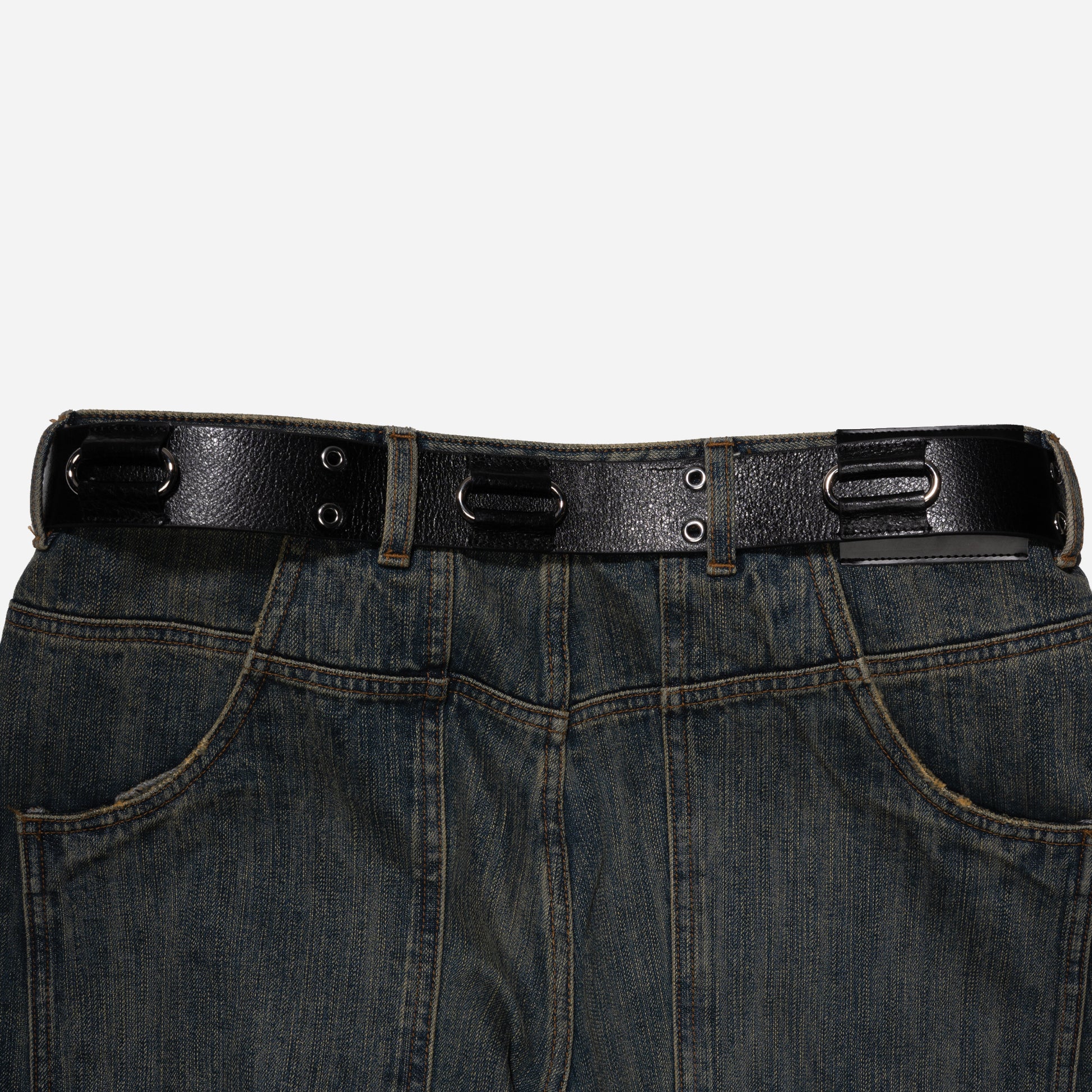 Leather Hardware Belt