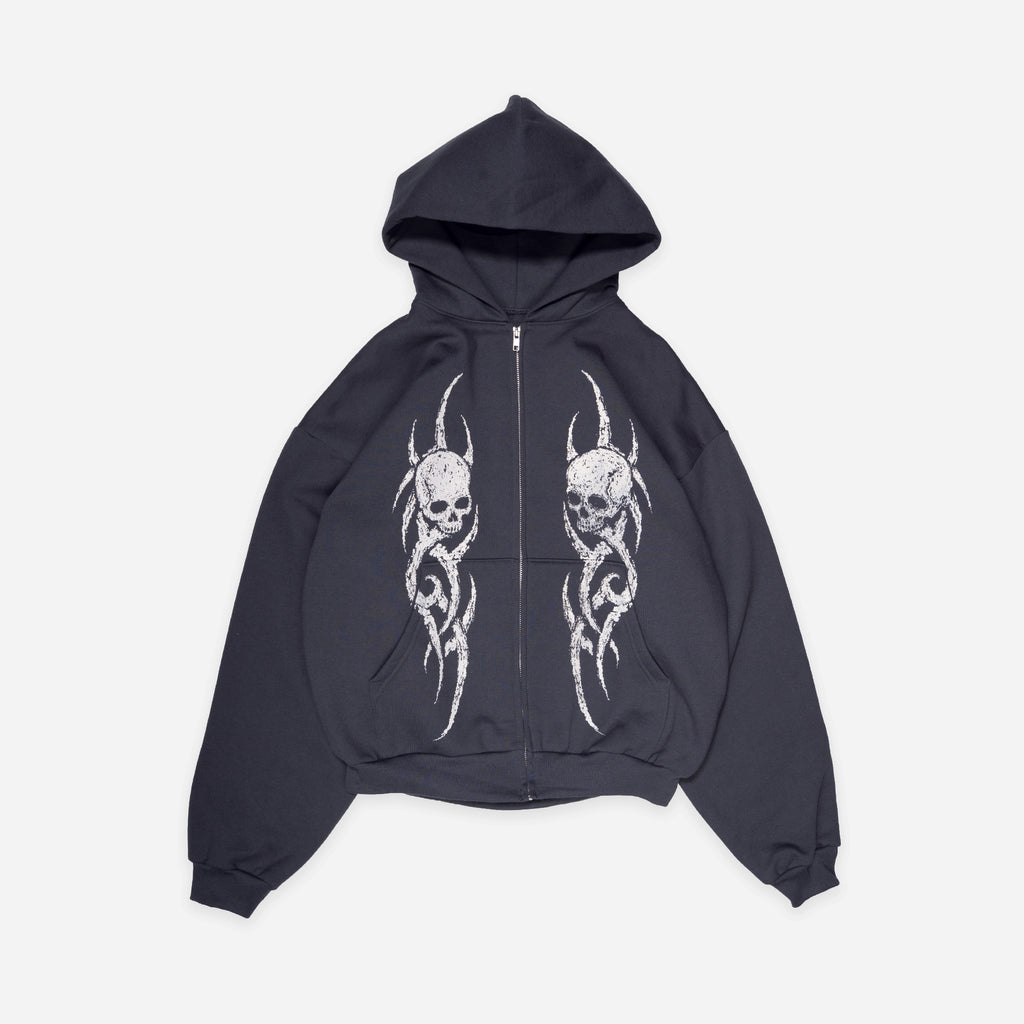 Skull Zip-Up 02/02