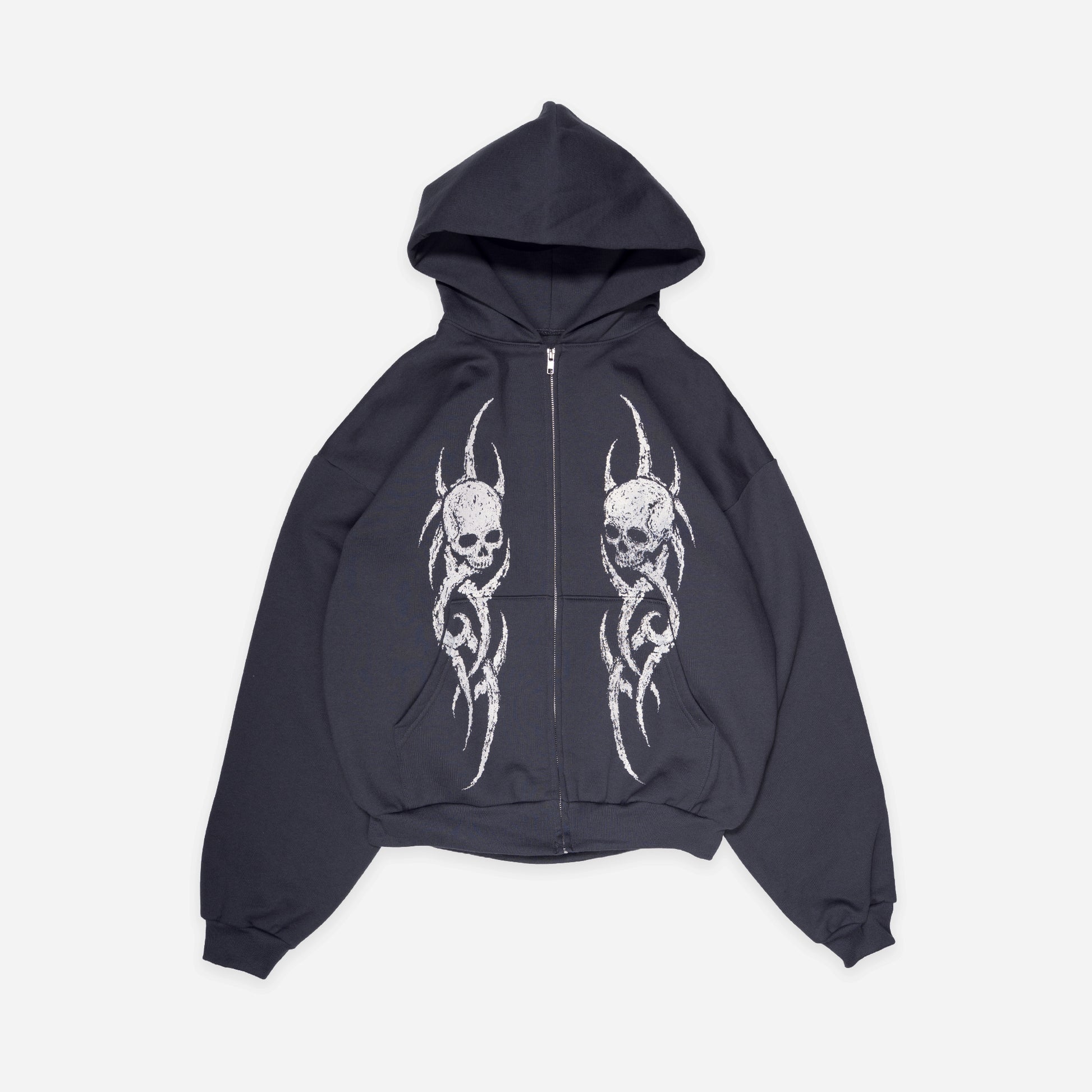 Skull Zip-Up 02/02