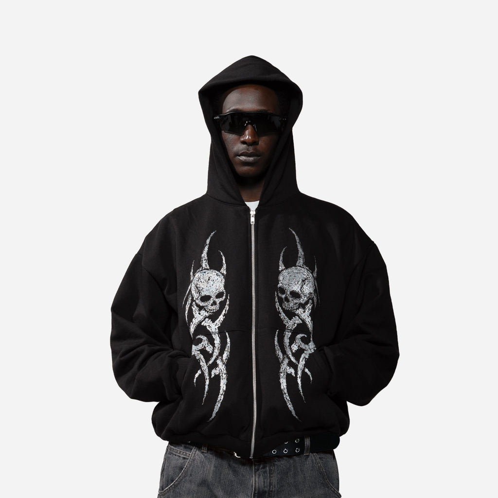Skull Zip-Up 01/02