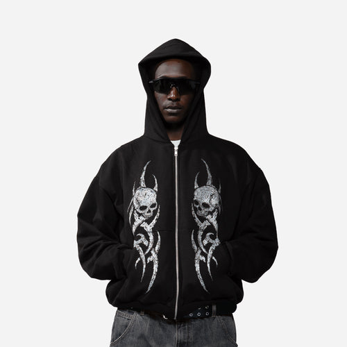 Skull Zip-Up 01/02